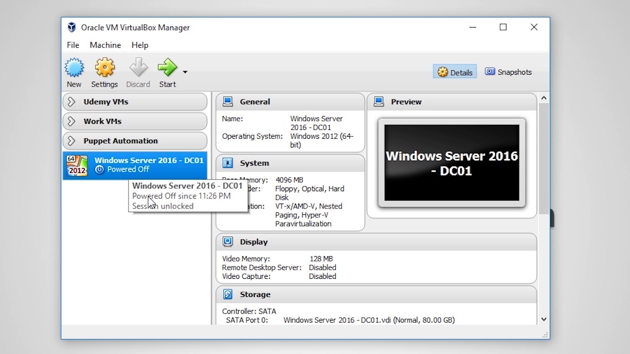 how to use virtualbox to export a operating system